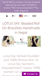 Mobile Screenshot of lotusskyjewelry.com